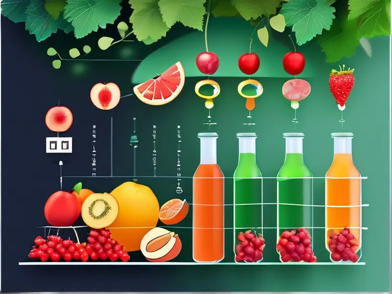 果酒制作流程PPT示意图