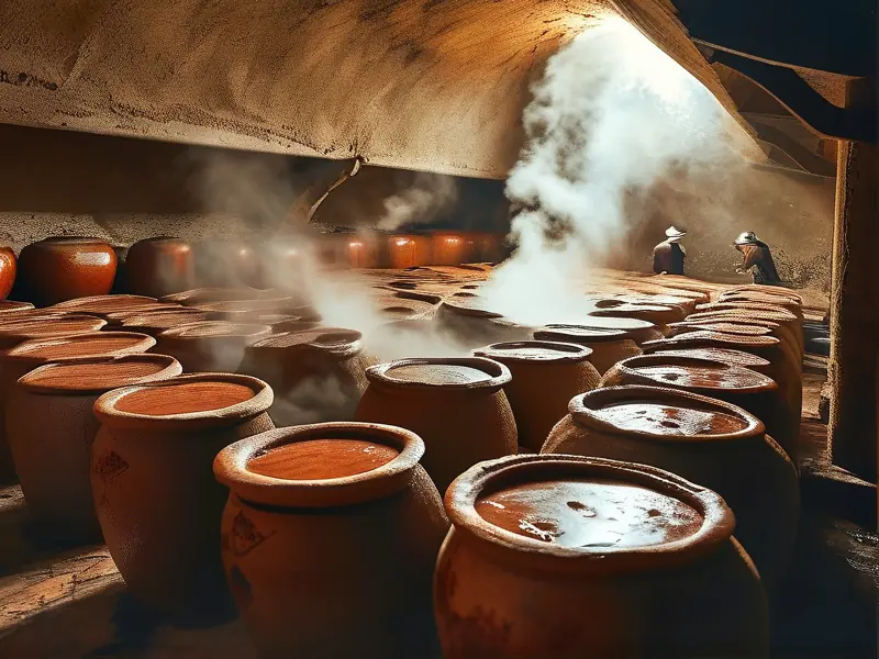 酱香酒12978工艺传统发酵过程实景展示