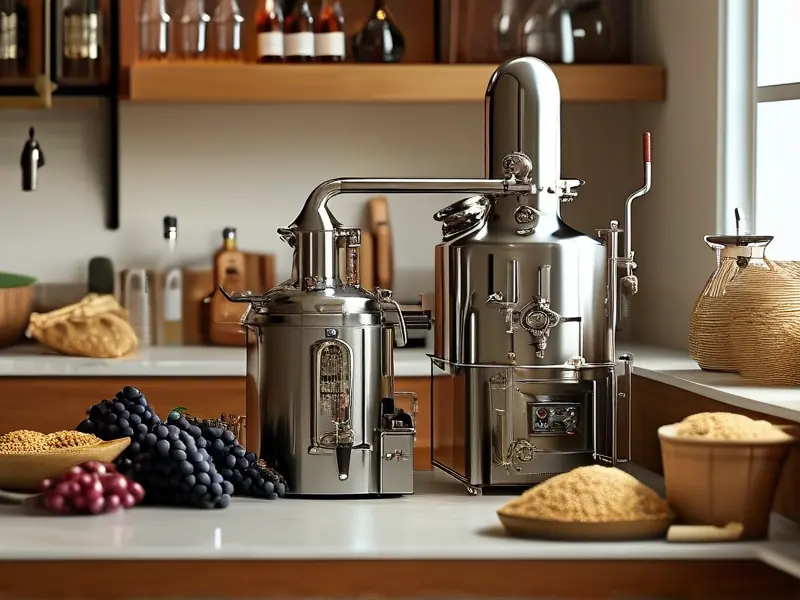 家庭式小型酿酒设备实景展示