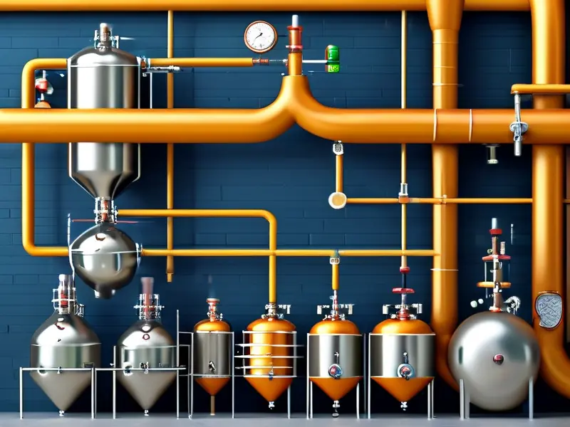 酒精发酵工艺流程示意图