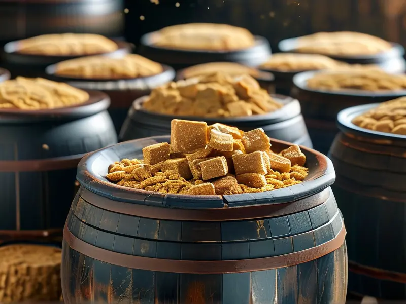 酒曲在酿酒过程中的糖化发酵作用示意图