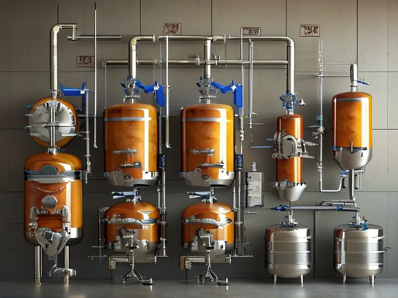 烤酒设备安装步骤示意图