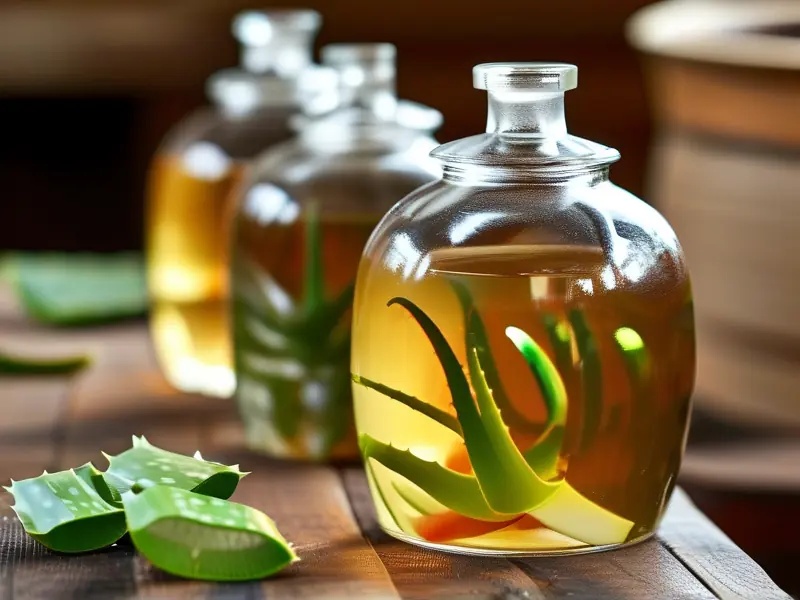 芦荟酒制作过程实拍图解