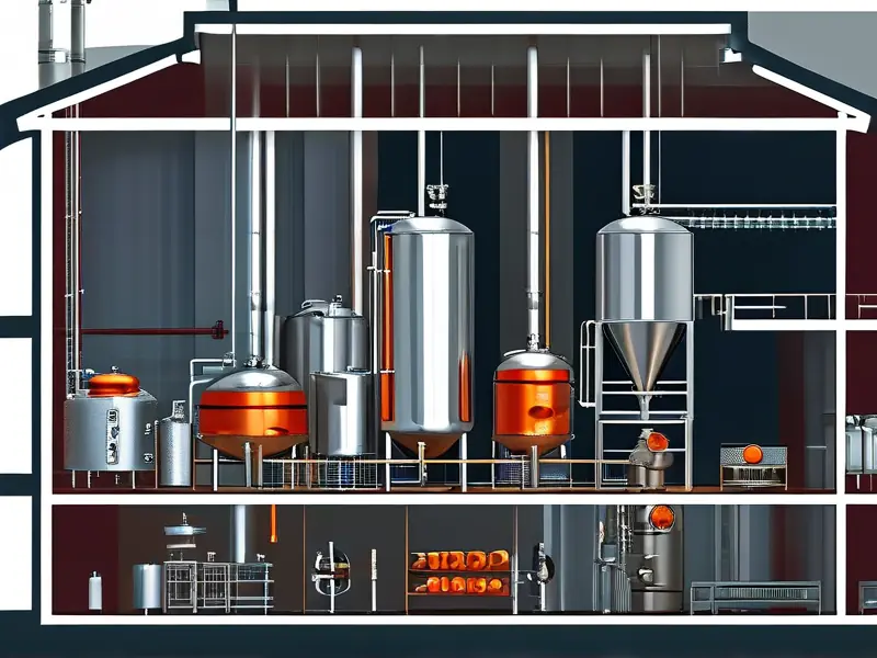 酿酒设备核心部件工作原理示意图