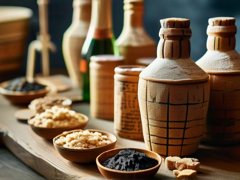 酿酒酒饼和酒曲的作用解析图