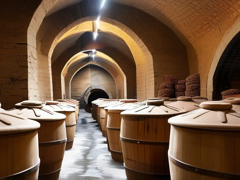 浓香型白酒酿造工艺流程图