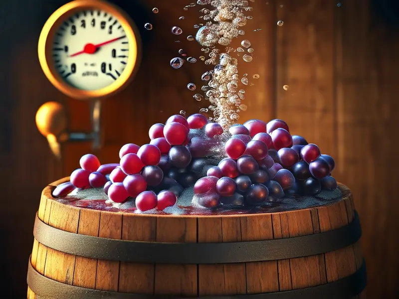 葡萄酒发酵过程中的测量与控制