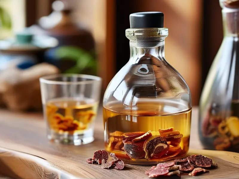 肉苁蓉泡酒制作过程图解