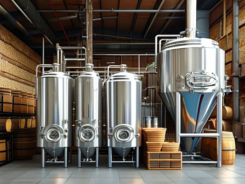 生料酿酒设备展示图