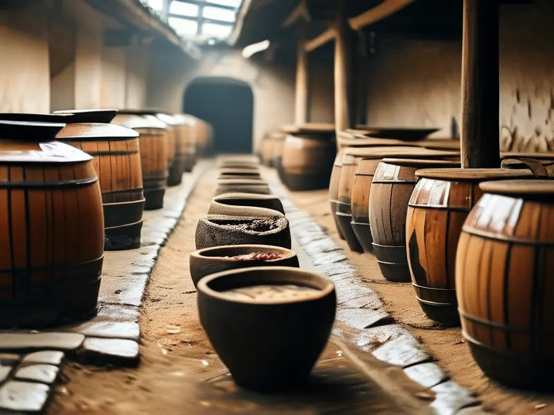 温州烧酒传统酿酒工艺展示