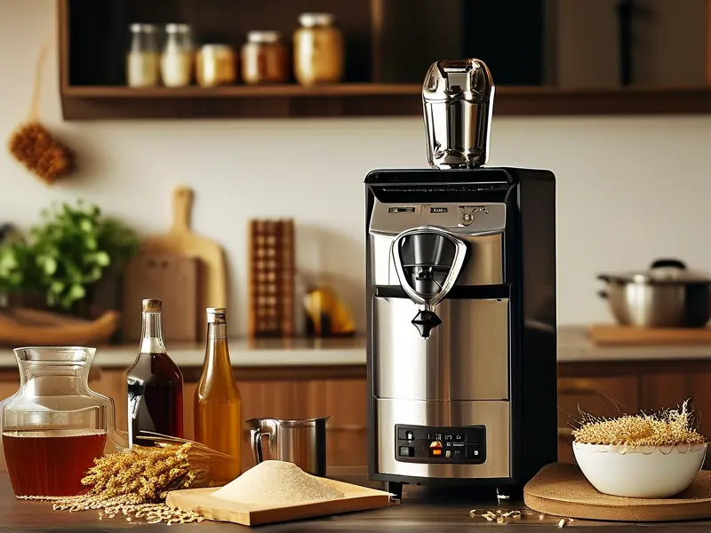 小型自动酿酒机在家庭厨房中的使用场景