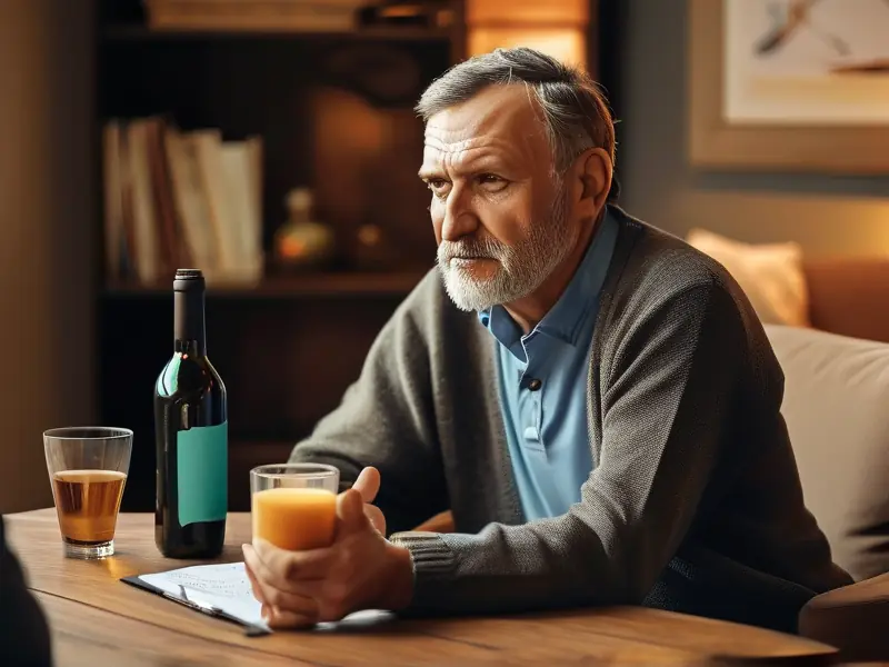 专业医生指导戒酒咨询过程