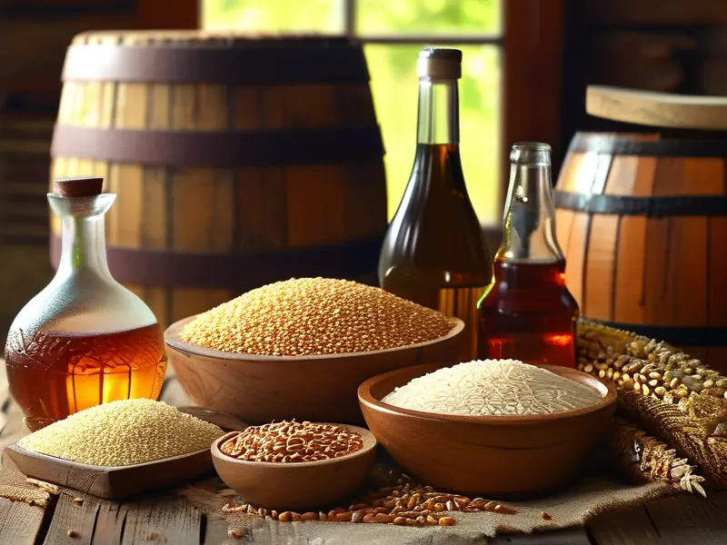 家庭酿酒常用粮食展示