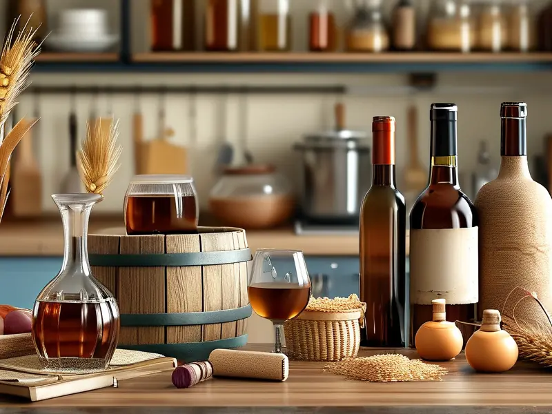 家庭酿酒技术展示图