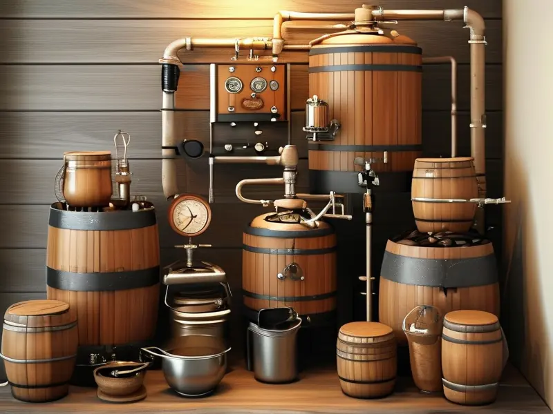 自制啤酒酿造设备套装