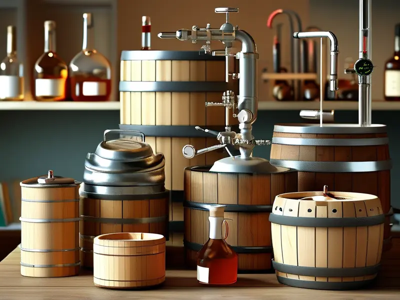 家庭酿酒常用器具展示