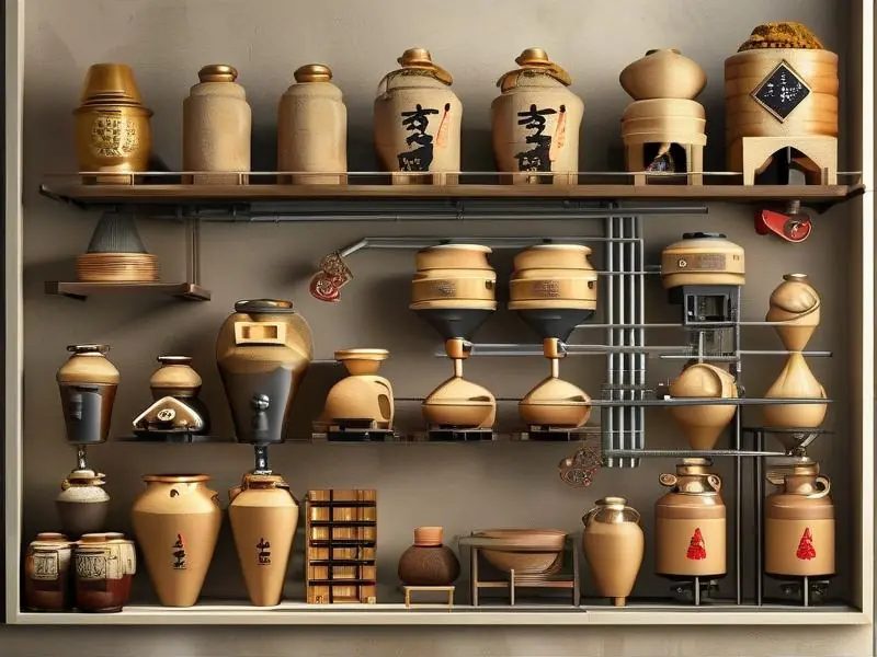 12987坤沙酿酒工艺流程图解