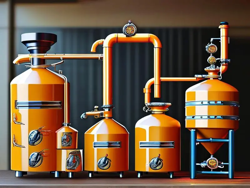 白酒纯粮酿造和勾兑工艺对比图