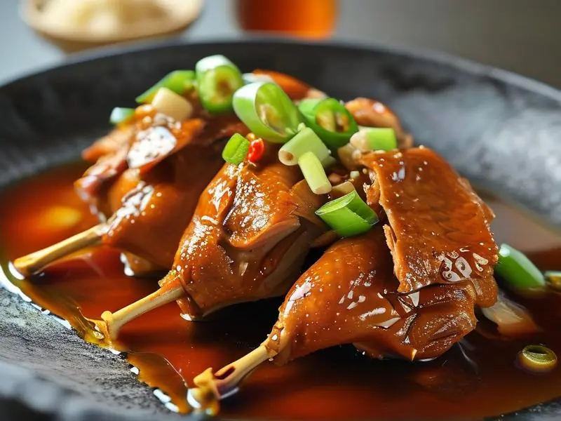 碑酒鸭子的成品图