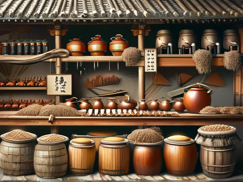 传统工艺酿造酒制作过程展示