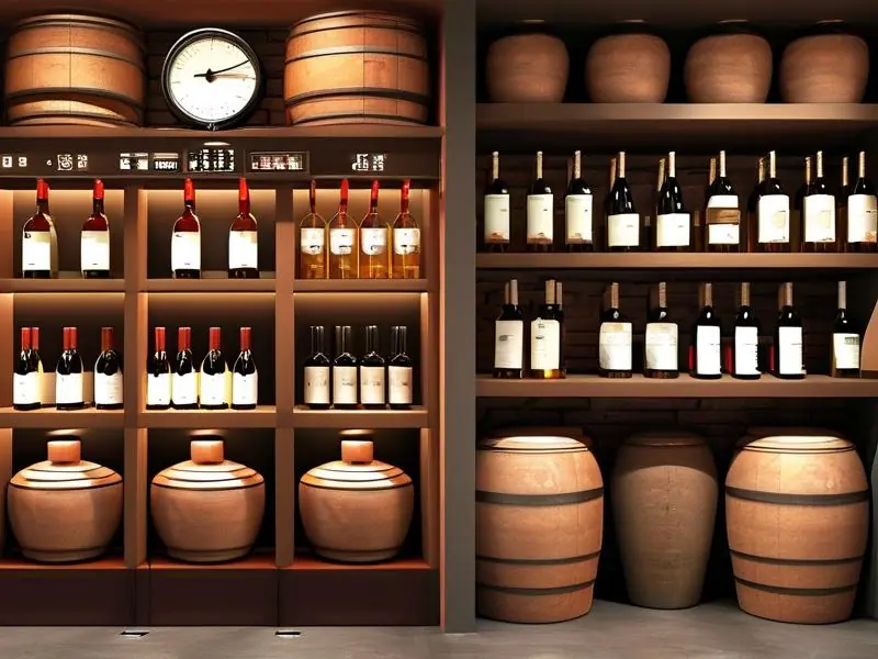 白酒专业储藏环境示意图