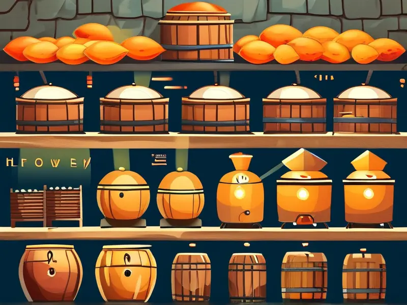 地瓜酒传统酿造工艺流程示意图