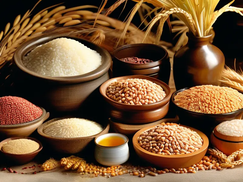 多种粮食酿造的酒的原料与酿造过程