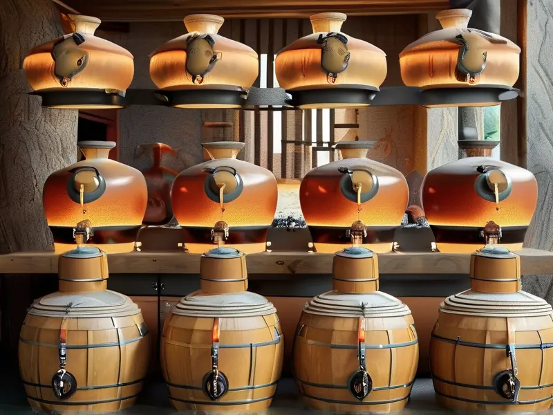 浮子酒制作过程实拍图