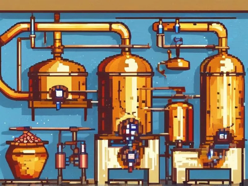 高粱酒酿造过程示意图