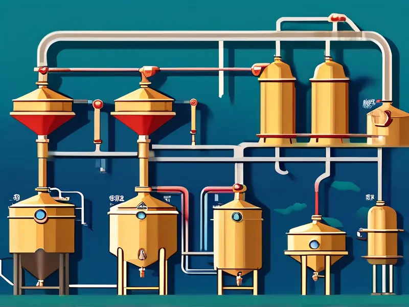 固态法酿酒工艺流程示意图