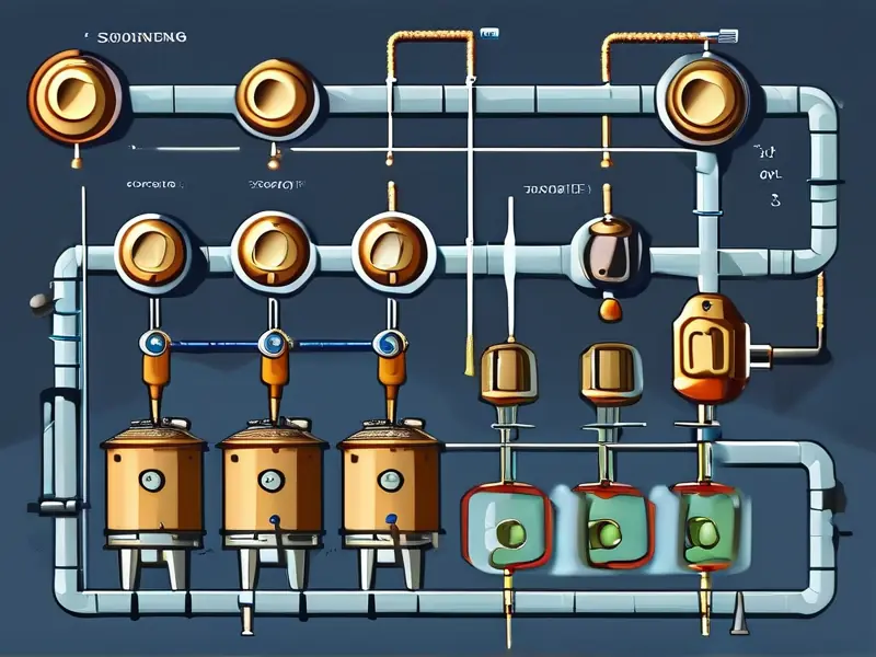 固态酿酒法工艺流程示意图