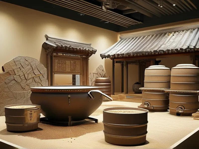 古法酿酒工艺展示图