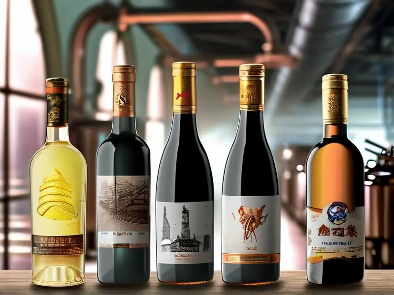 河北华廊酿酒系列产品展示及酿酒车间