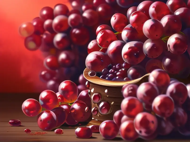 红葡萄酒酿造过程示意图