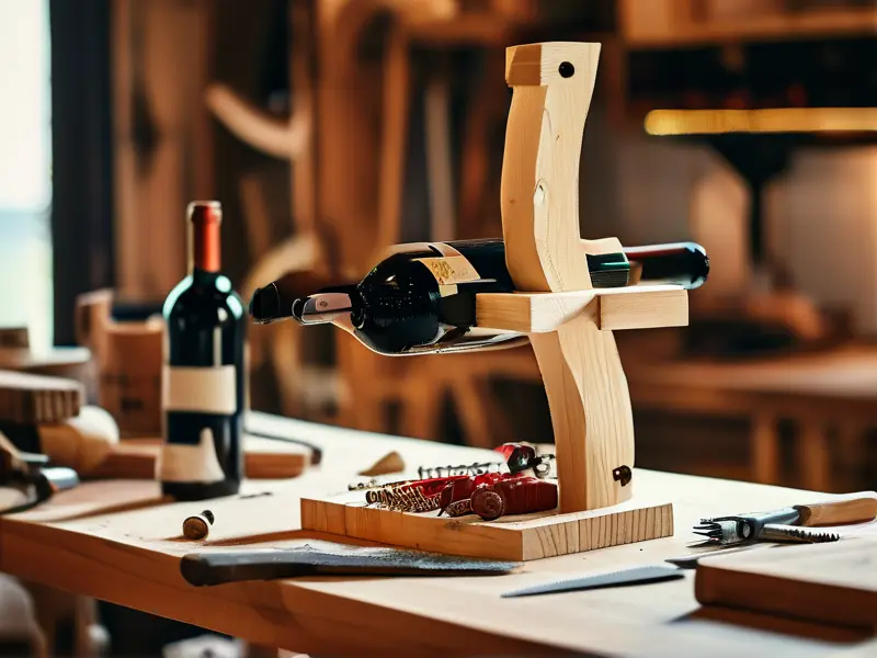 红酒架制作过程图解