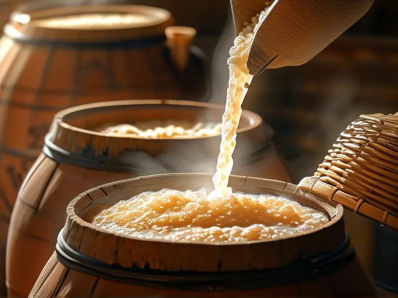 传统黄酒酿造工艺流程实拍图解