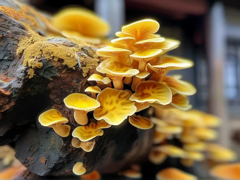 黄曲霉菌丝显微结构与传统酿酒场景