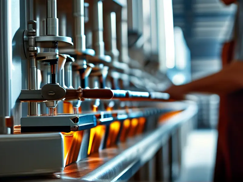 湖南酿酒设备厂生产线实景展示