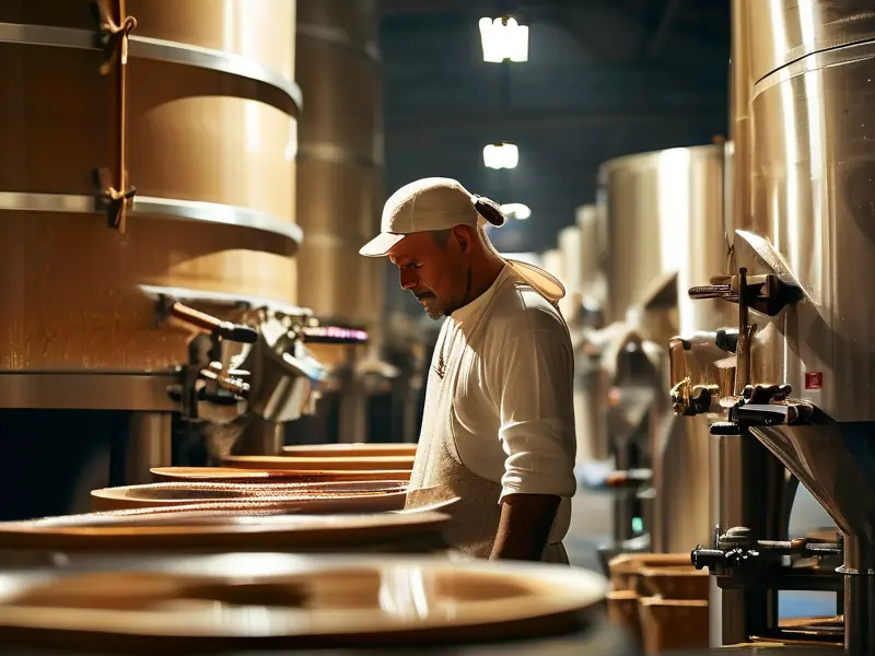 酱酒传统酿造工艺现场展示