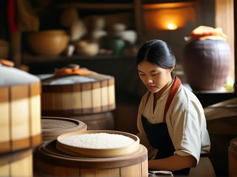 家庭自制米酒全过程实拍