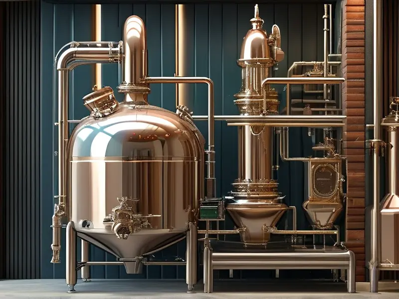 精德精酿啤酒设备展示及操作细节