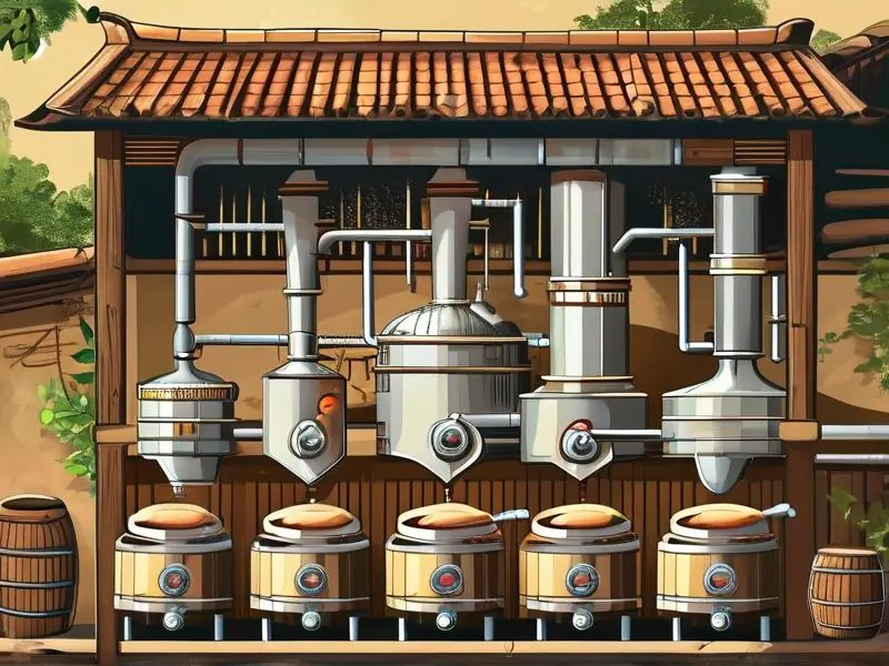 传统酿酒工艺流程图解