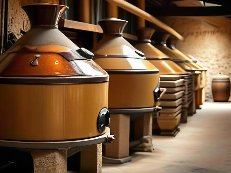 传统粮食酒酿造过程示意图