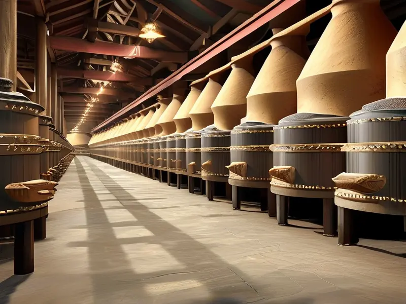 茅台镇酱香白酒酿造工艺流程图