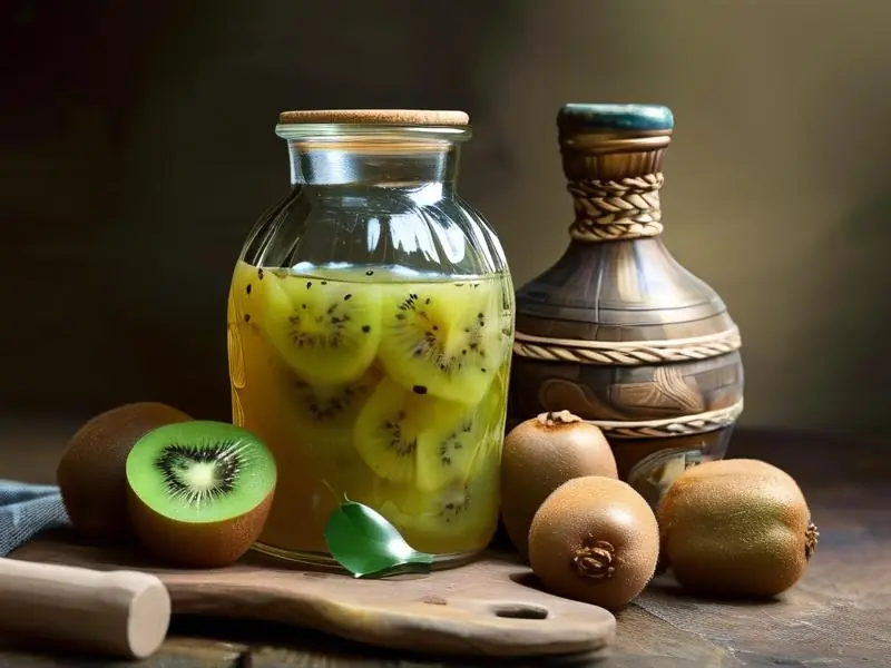 猕猴桃果酒制作过程展示