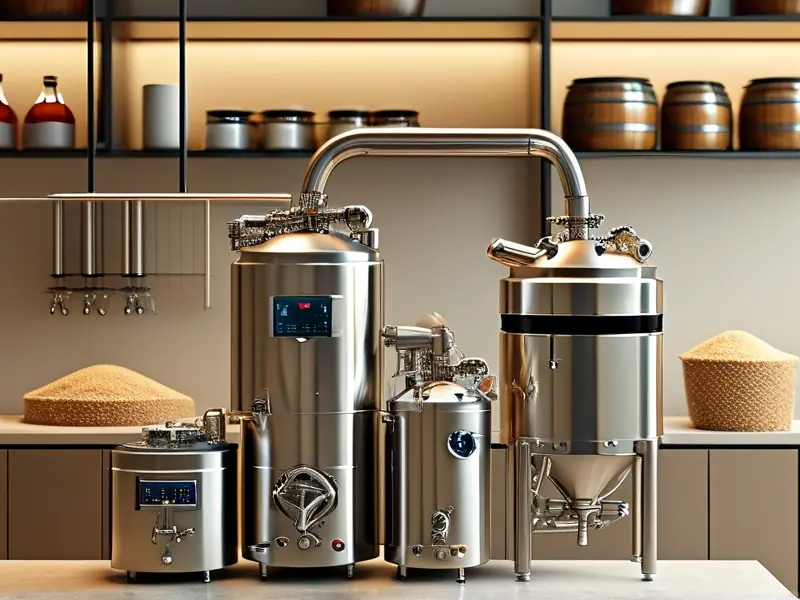 现代化米酒酿造设备展示