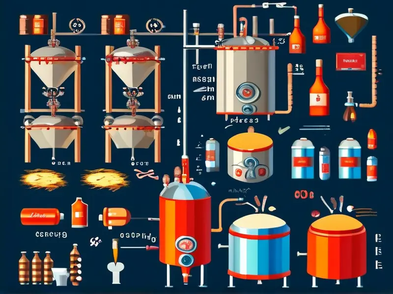 酿酒发酵过程技术图解