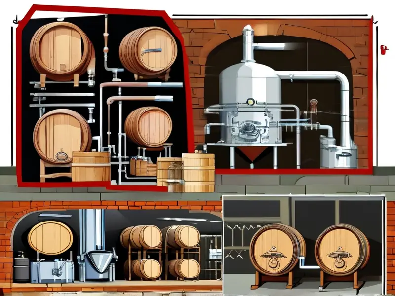 酿酒技术展示图