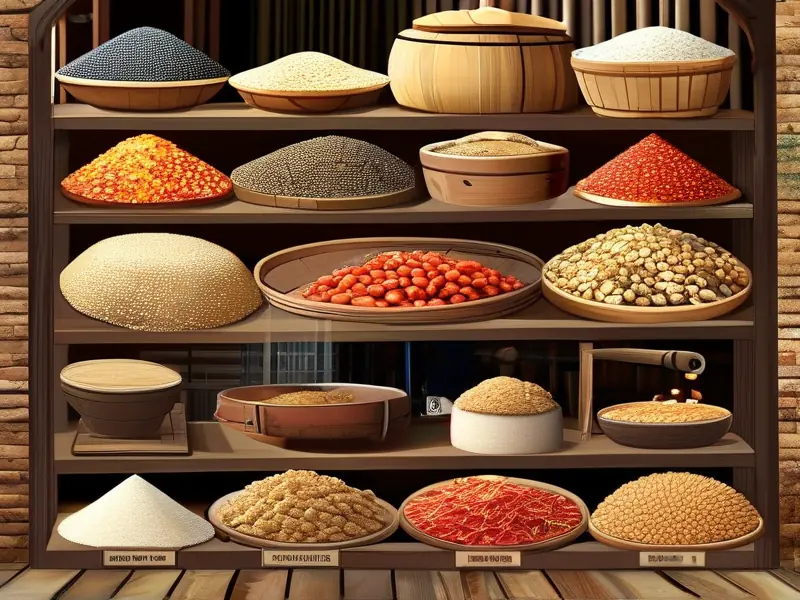 酿酒酒曲种类展示图