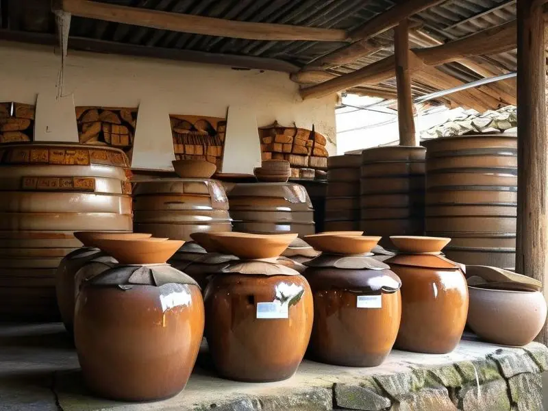 传统娘酒制作工艺流程实拍图